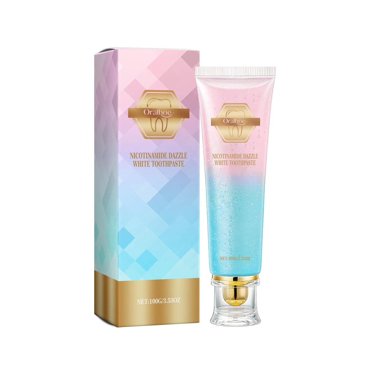 Whitening toothpaste with niacinamide