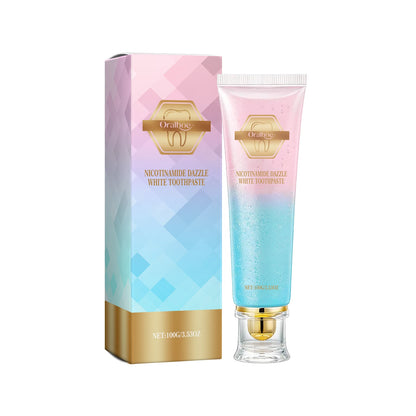 Whitening toothpaste with niacinamide