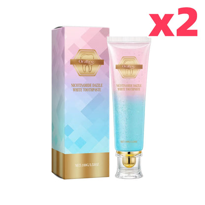 Whitening toothpaste with niacinamide