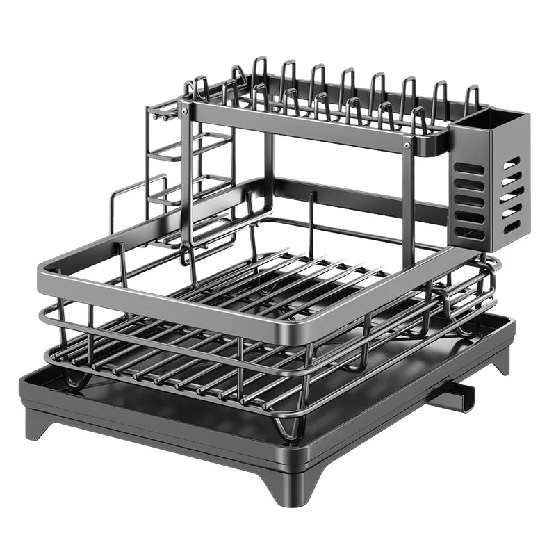 Foldable Over Sink Dish Drying Rack