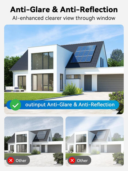 Smart 2K Window Security Camera